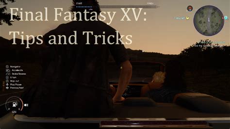 ff15 tips and tricks.